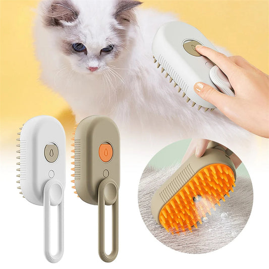 Cat and Dog Steam Grooming Hair Brush